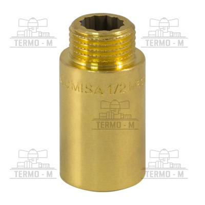 PREDĹŽENIE MOSADZ  1/2" x 40