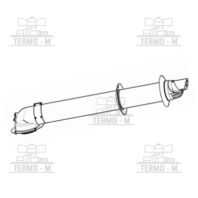 PROTHERM Zostava vodorovná Ø 60/100 mm – 0,8 m S1KP 0010031041