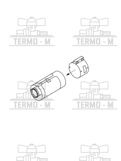 PROTHERM Revízny otvor Ø 60/100 mm - 0,25 m T1KR 0020257013