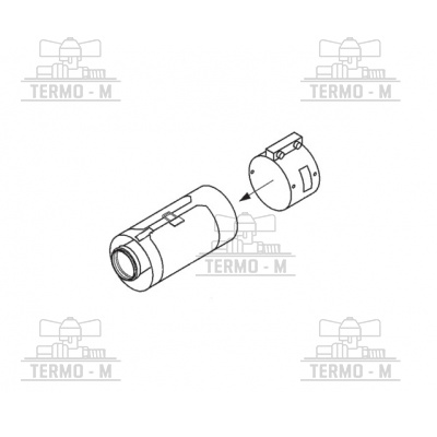 PROTHERM Revízny otvor Ø 60/100 mm - 0,25 m T1KR 0020257013