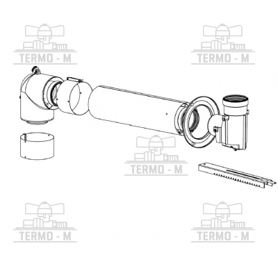 PROTHERM Zostava pripojenia do komínovej šachty S25K 0020257025