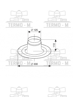 PROTHERM Priechodka strechou rovná PR3 0020199443