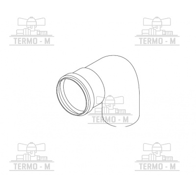 PROTHERM Koleno Ø 80 mm – 90° K2K 0020257029