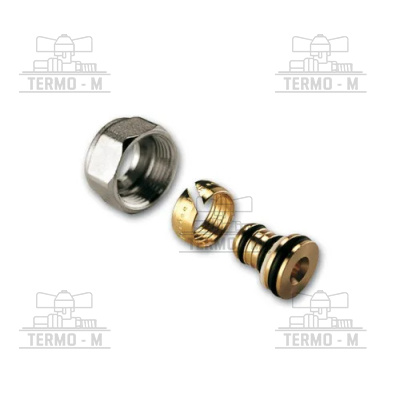 ZVERNÉ ŠRÓBENIE AL/PEX ADAPTÉR 3/4" x 16MM 2X OKRUZKY